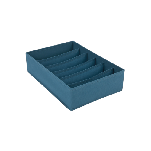 Non-Woven Fabric 6 Grids Organizer Divider Storage Boxes