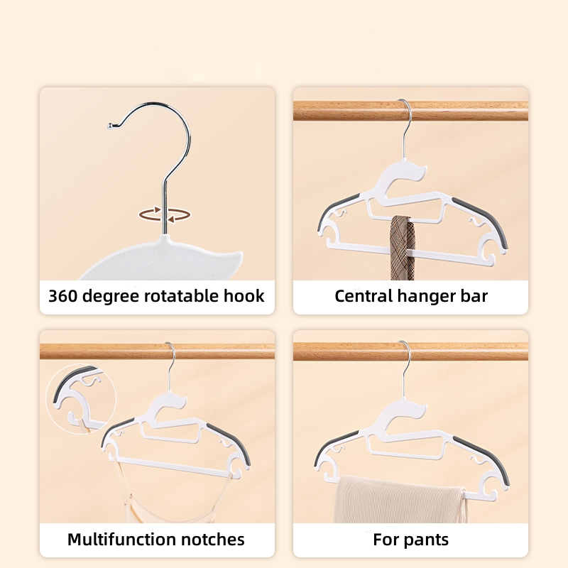 Rubber Plastic Coated Clothing Hanger