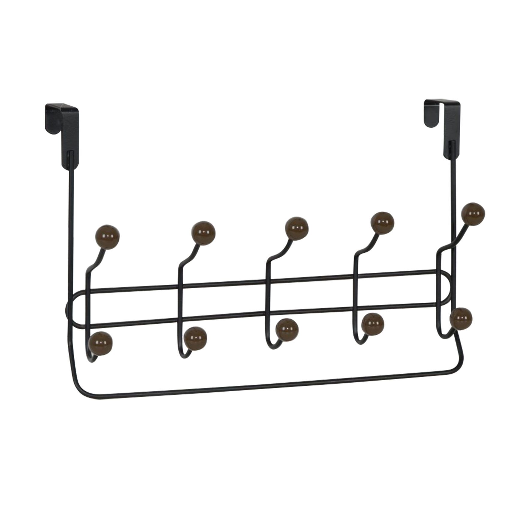 Homewear Over Door Metal 5-Hooks