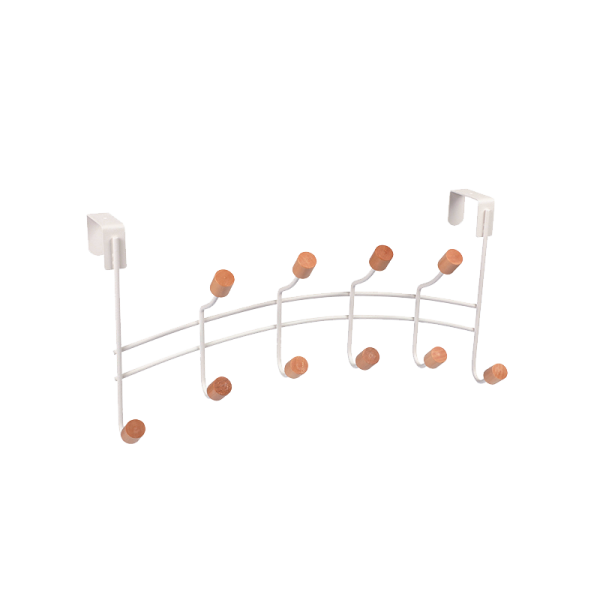 Homewear Over Door Metal 10-Hooks