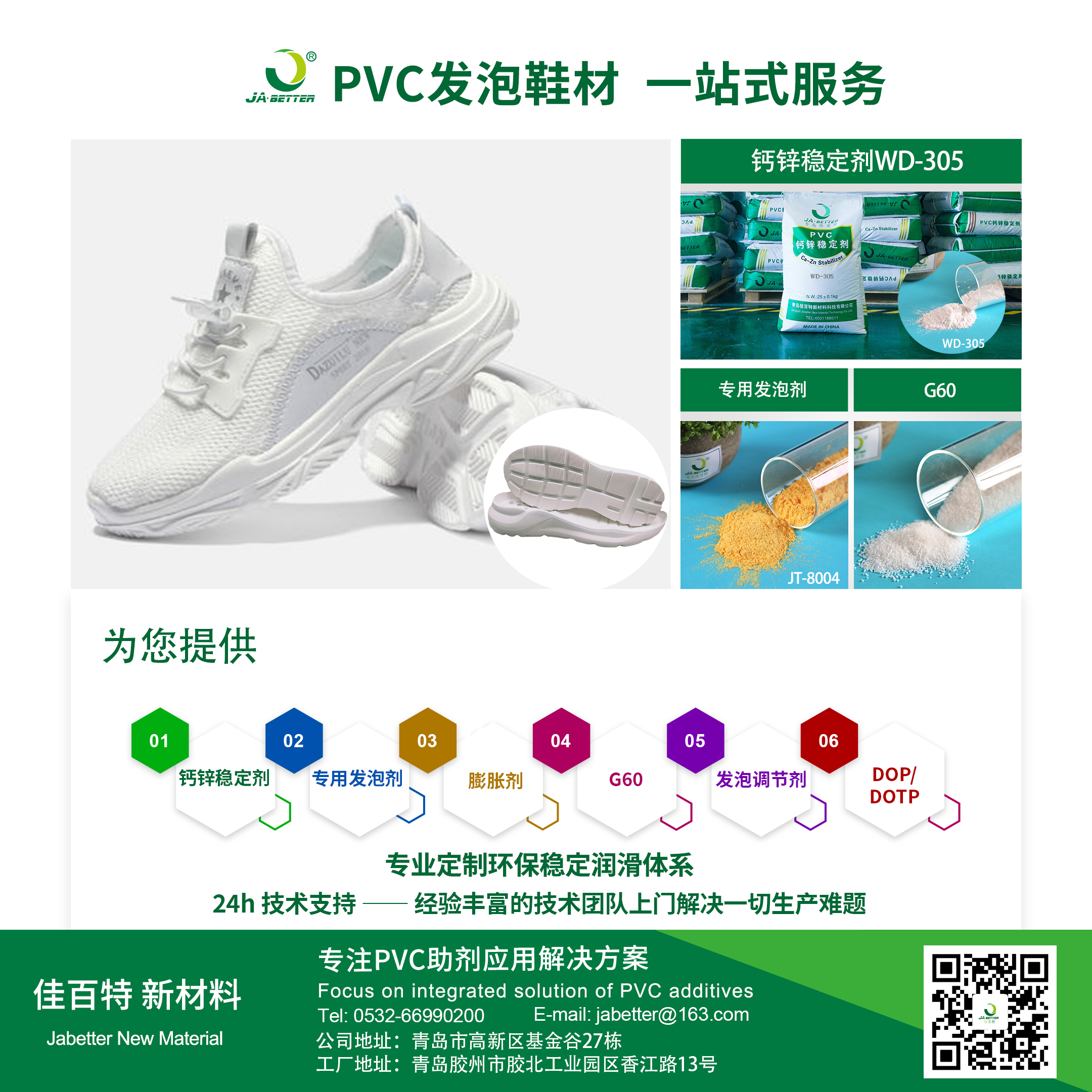 佳百特：为PVC发泡鞋材生产提供专业解决方案