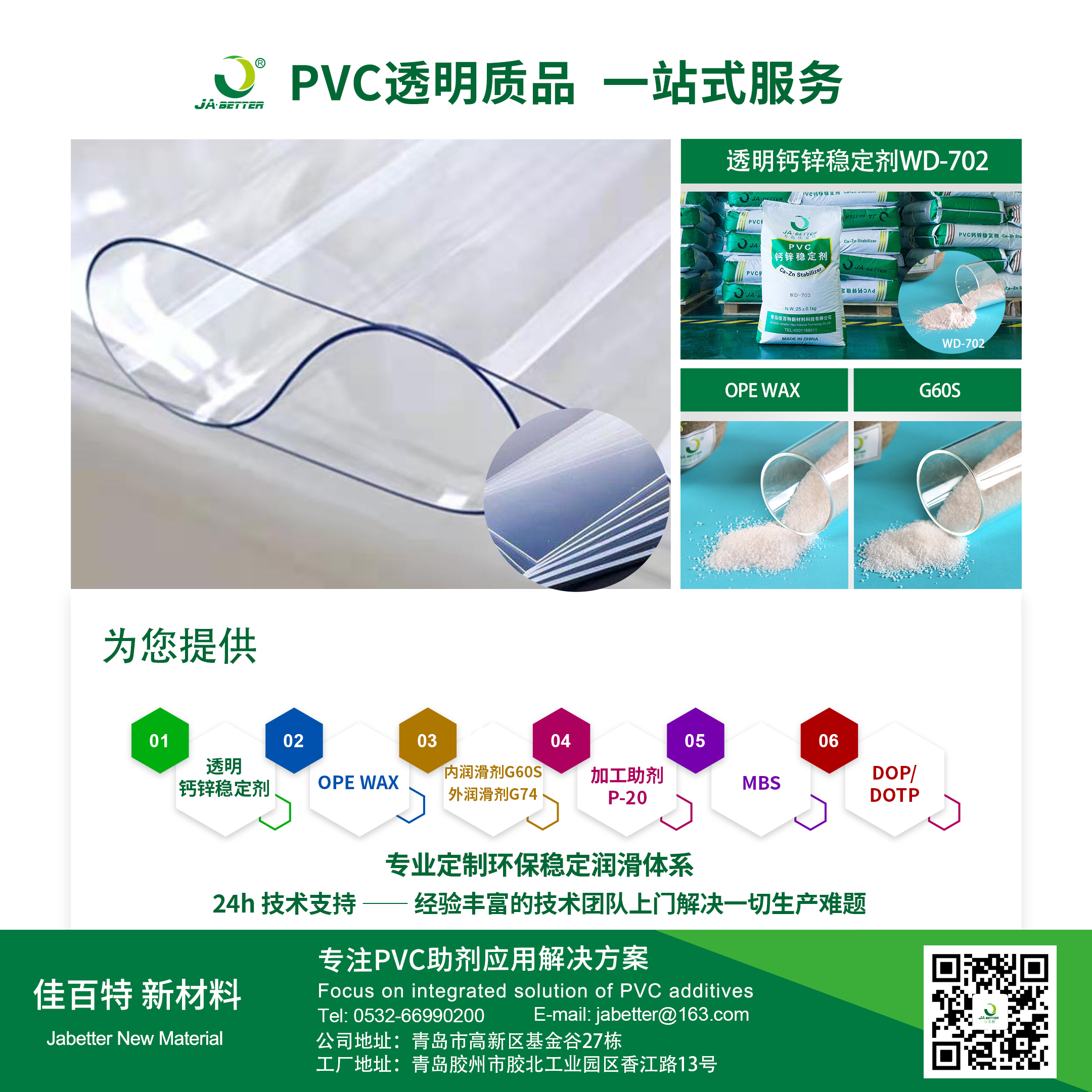 佳百特：为PVC透明制品生产提供专业解决方案