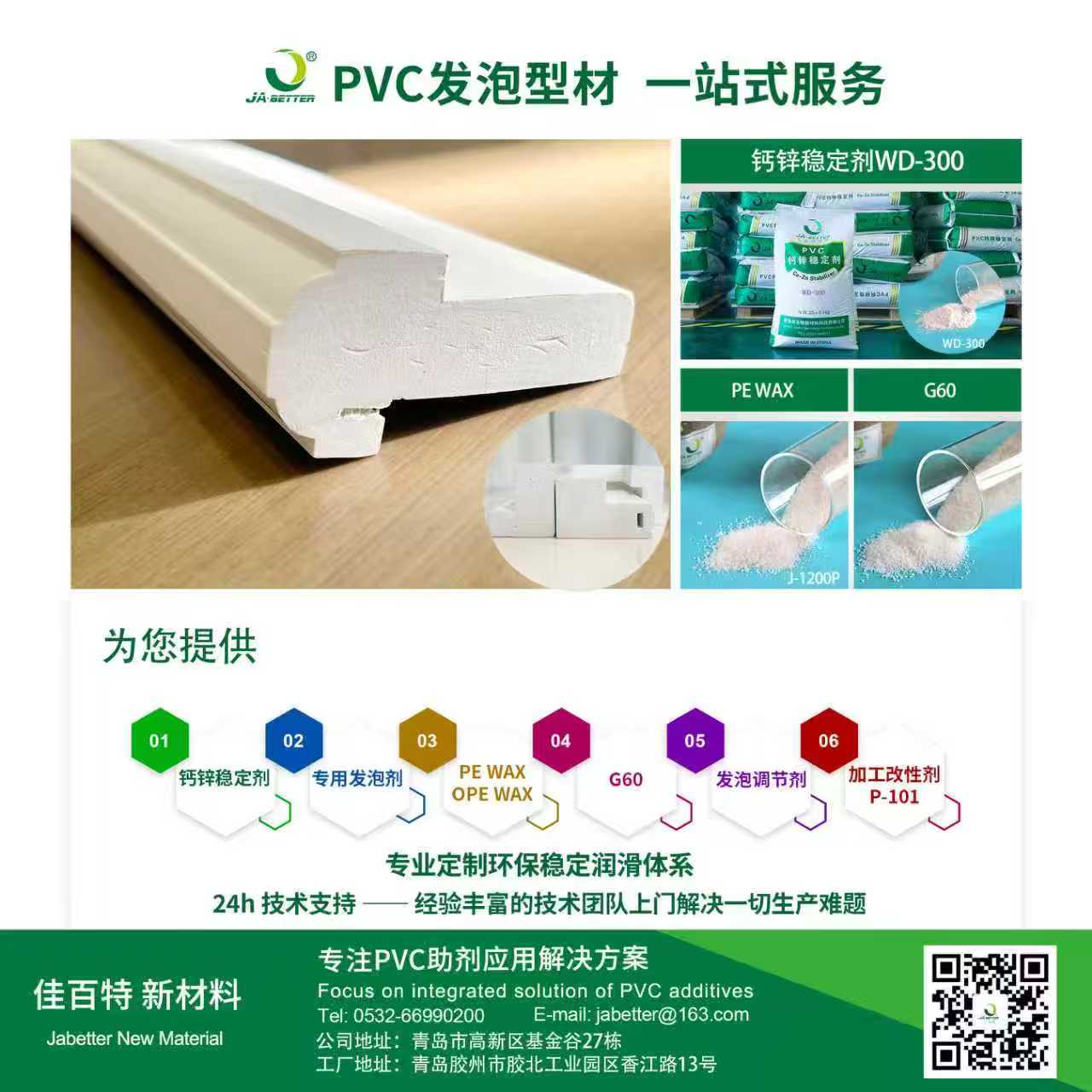 佳百特：赋能PVC发泡型材，精准调控品质新高