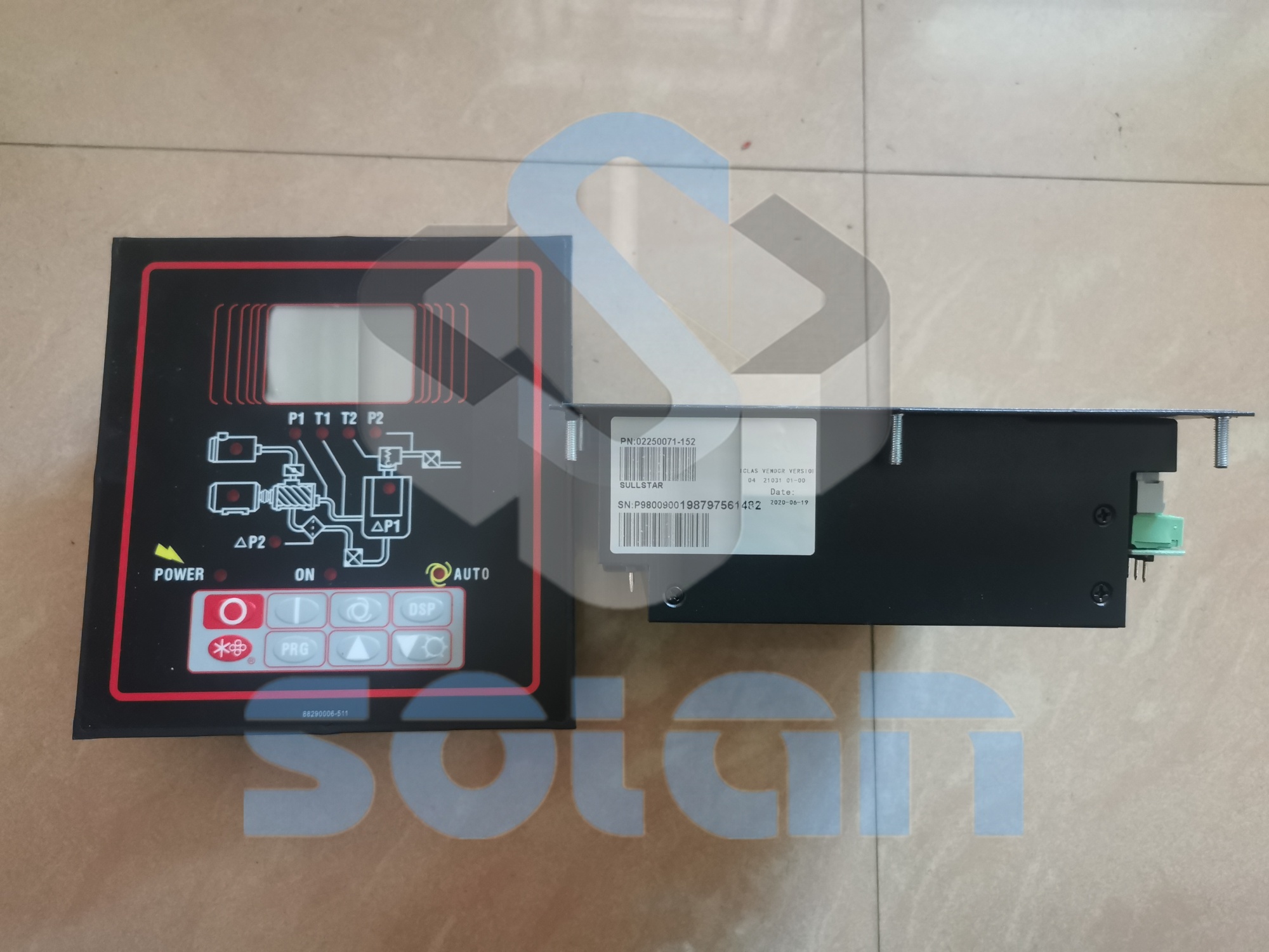 Sullair screw air compressor controller 88290006-511