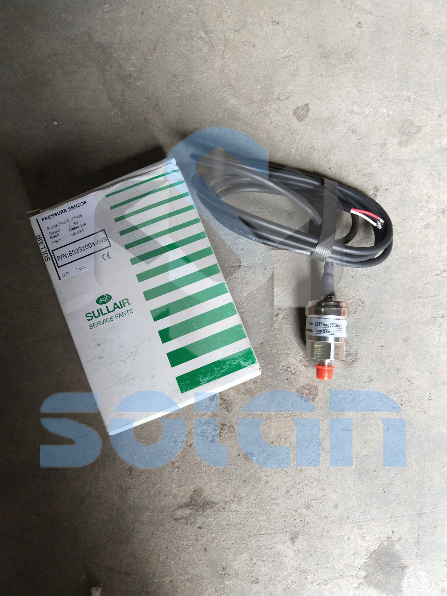 Sullair screw compressor sensor 88291004-848