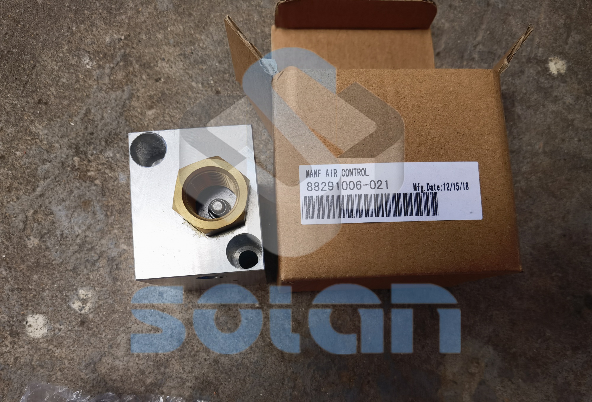 Sullair screw air compressor vent valve module 88291006-021