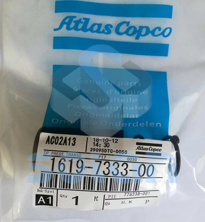 Atlas Copco screw air compressor temperature control valve core 1619733300