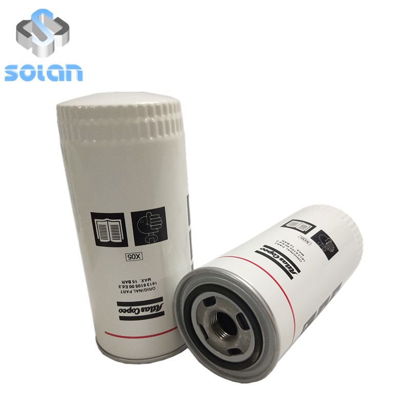 Oil filter for Atlas Copco screw compressors 1613610500