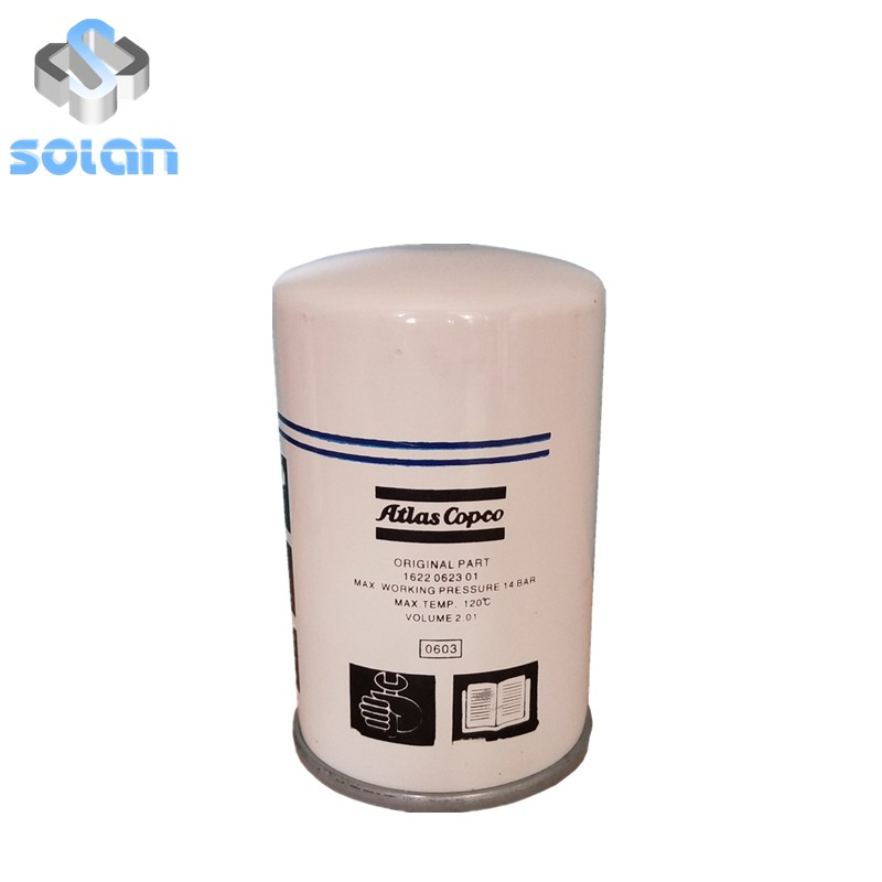 Oil filter for Atlas Copco screw compressors 1622062301