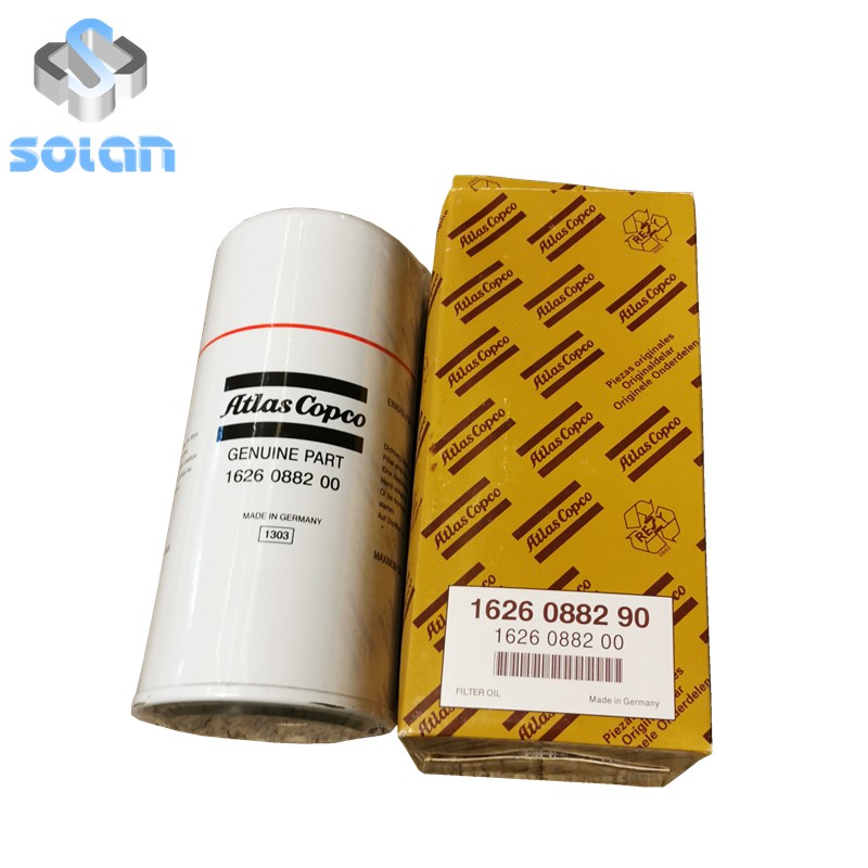 Atlas Copco screw air compressor special oil filter 1626088200