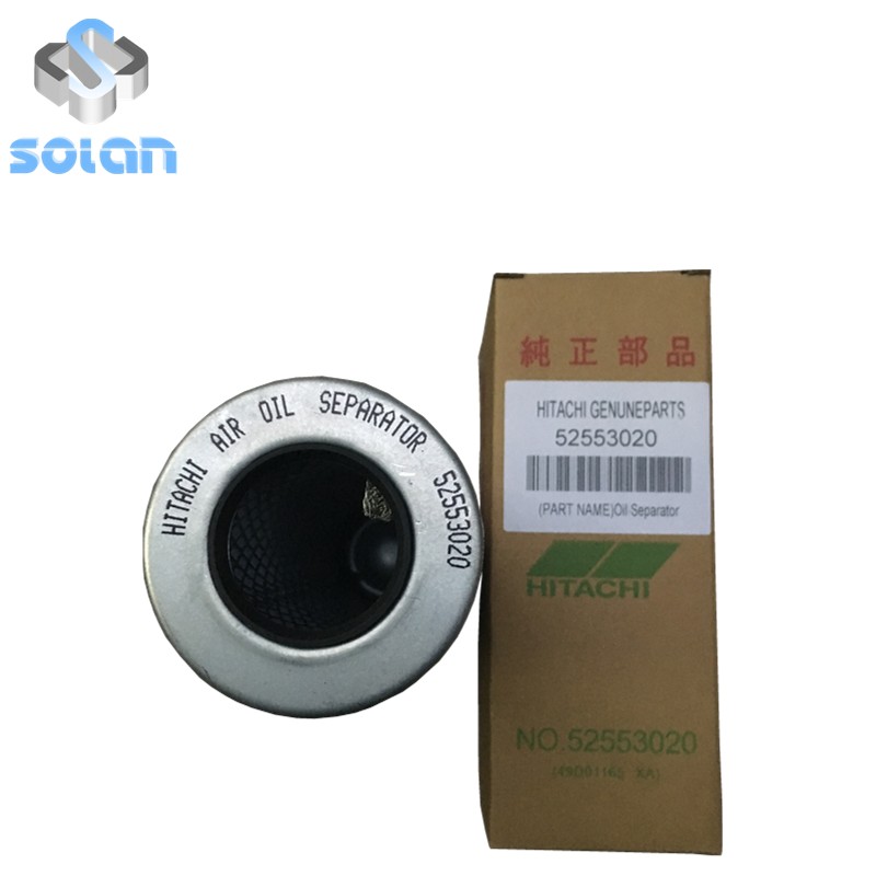 Hitachi screw air compressor special oil core 52553020