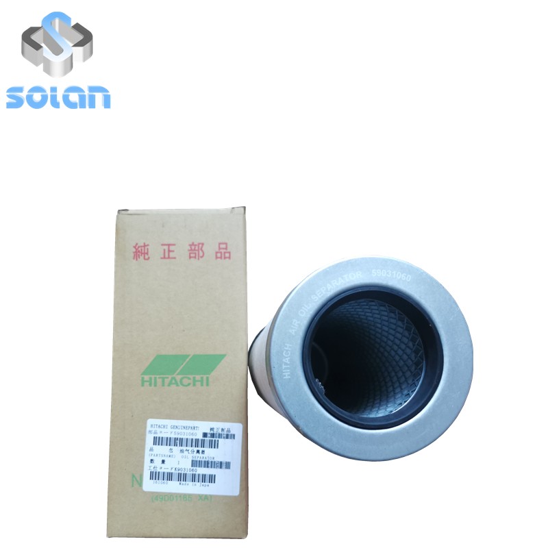 Hitachi screw air compressor special oil core 59031060