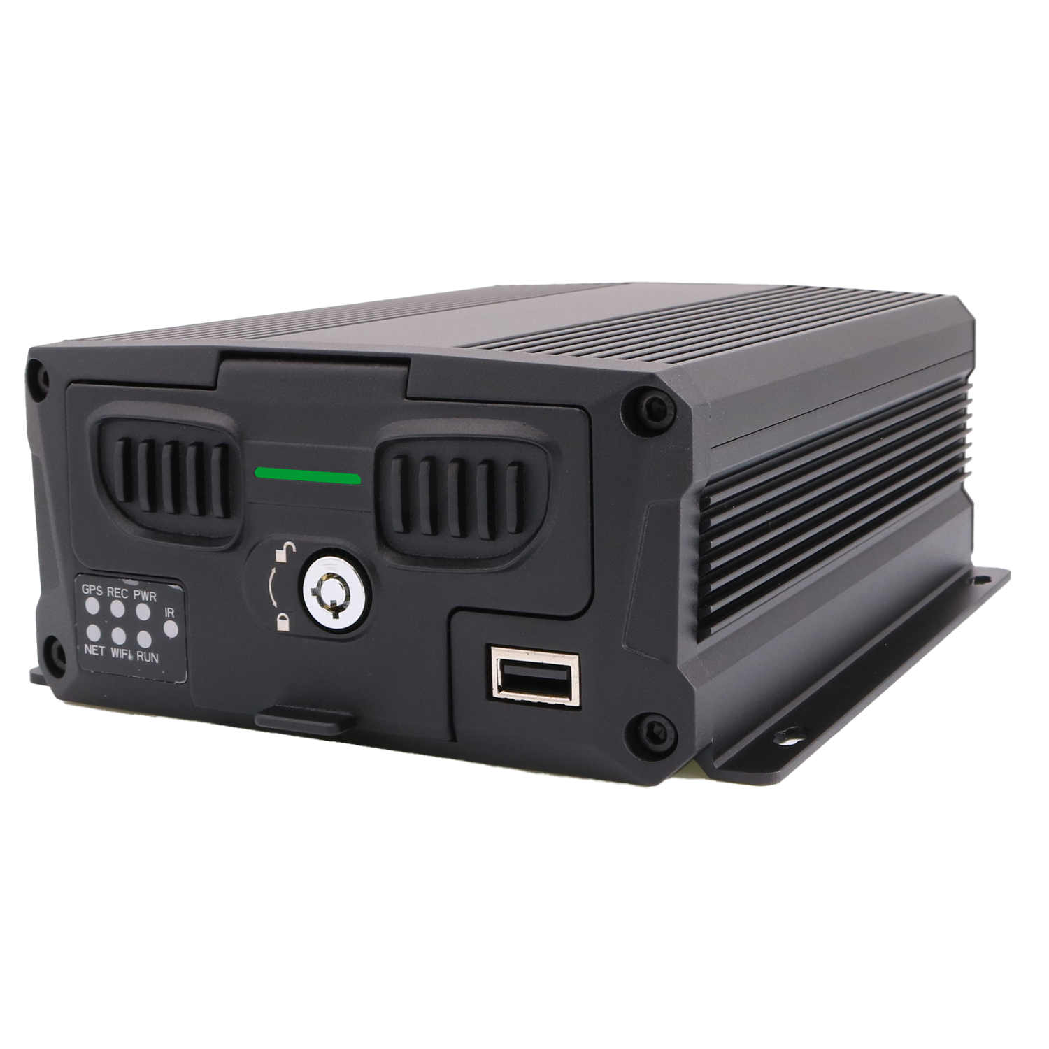 N24-00X 4 channel 1080P AHD SSD/SD Drive MDVR loop record motion detection