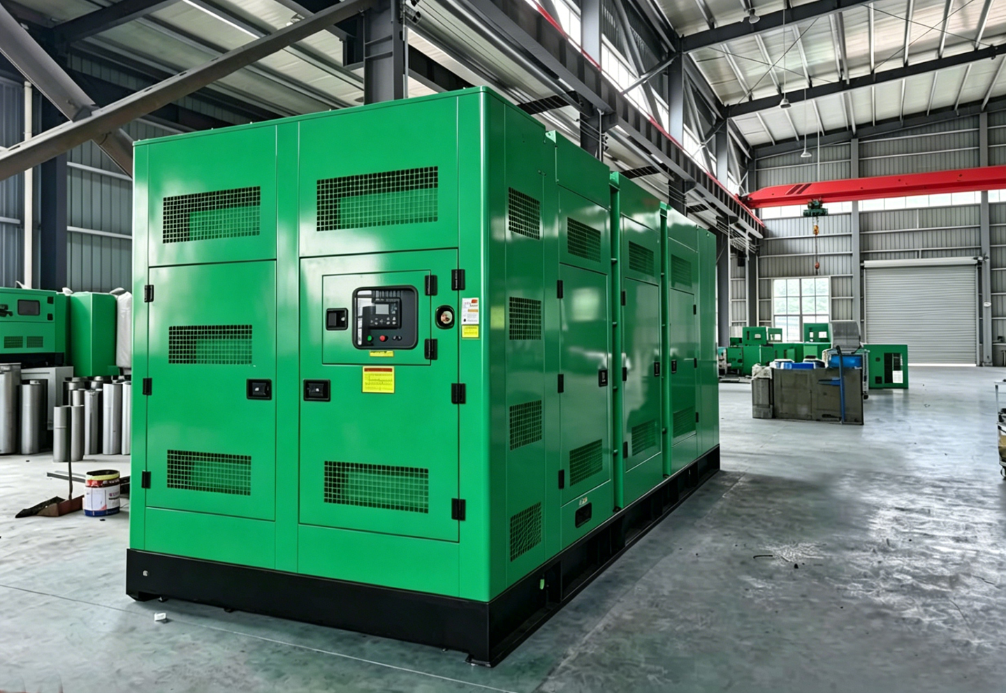 cummins series genset
