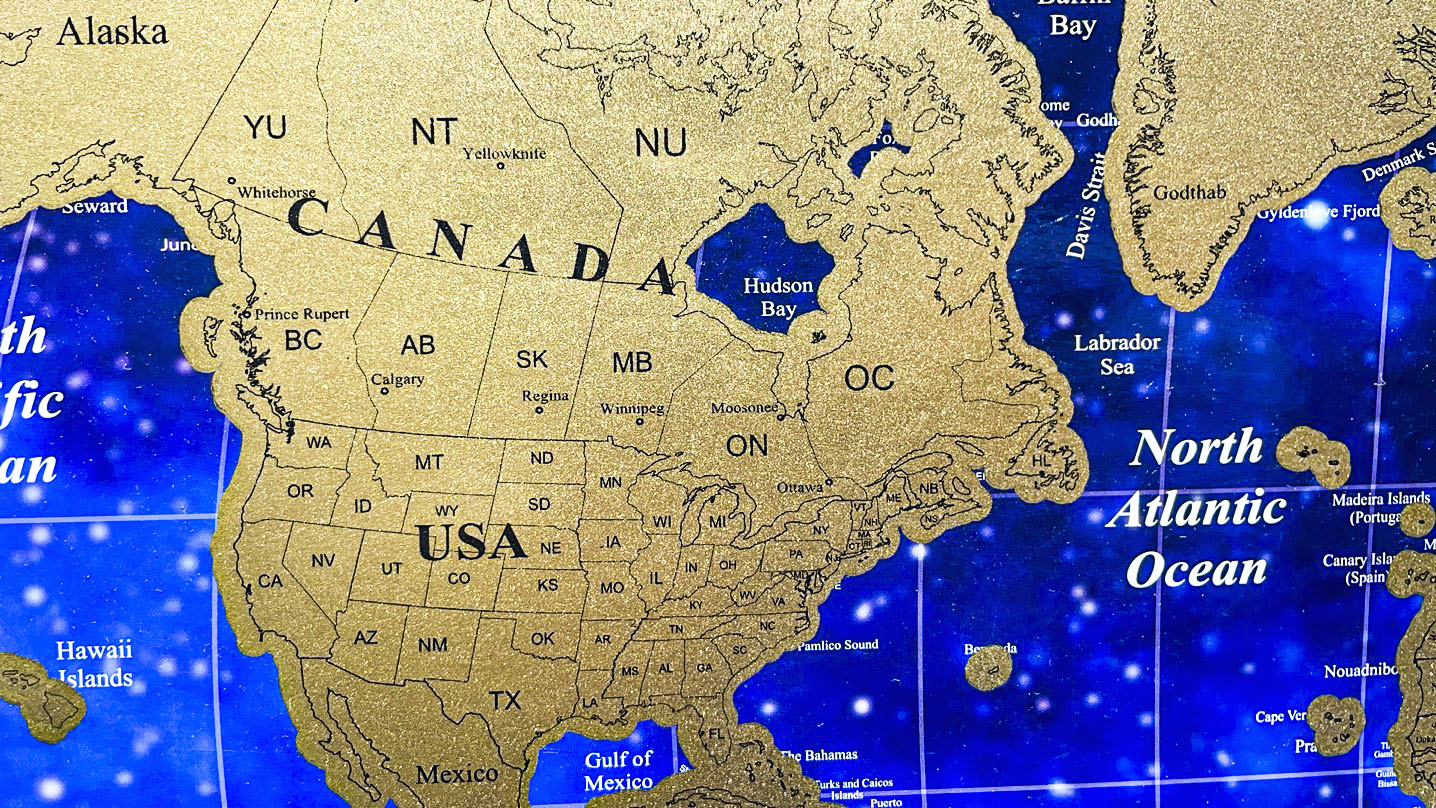 Why We Are the Top 1 Manufacturer of Scratch Map