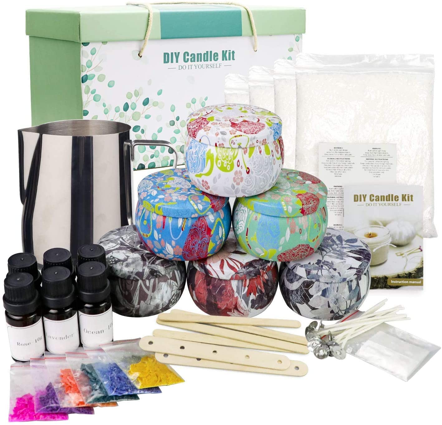 Wanhua high quality hot custom DIY candle making set for Adults and Children