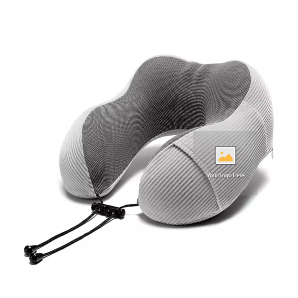Wanhua Memory Foam Travel Pillow-Neck Pillow for Airplane Travel with Eye Masks and Ear plugs