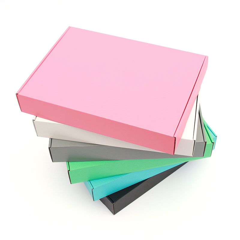 Wanhua Custom Logo Human Hair Kraft Clothing Packaging Mailer Box