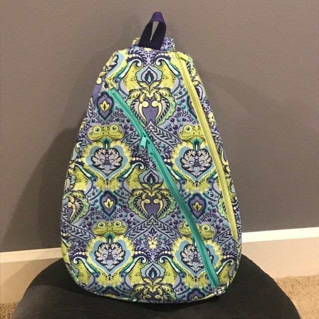 Wanhua 2021 Custom Design Lining One Shoulder Exercise Padel Bag Badminton Tennis Bag Backpack