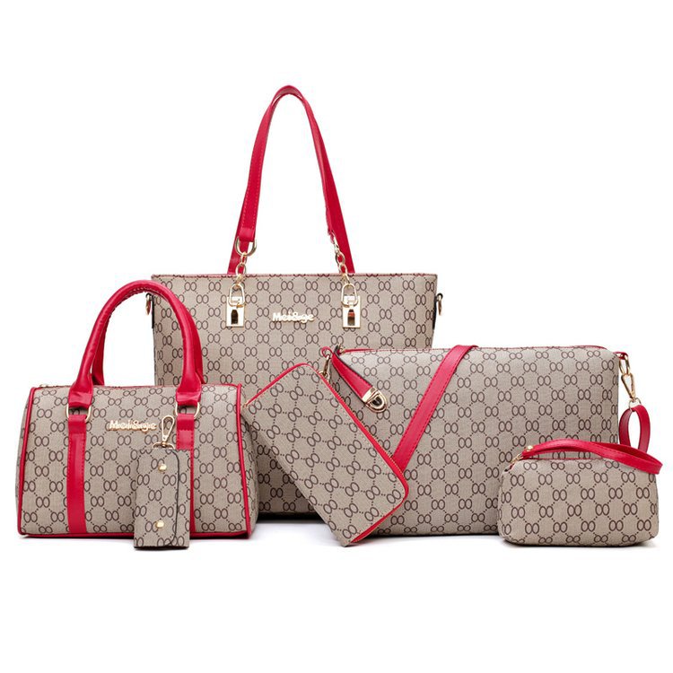 Wanhua wholesale women ladies hand bags leather handbag set