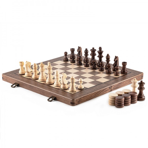 Wanhua wooden chess board game folded for traveling game