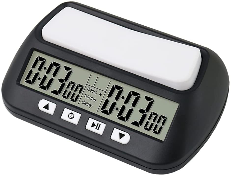 Wanhua traditional chess timer leap cheap wooden speed digital chess clock for games