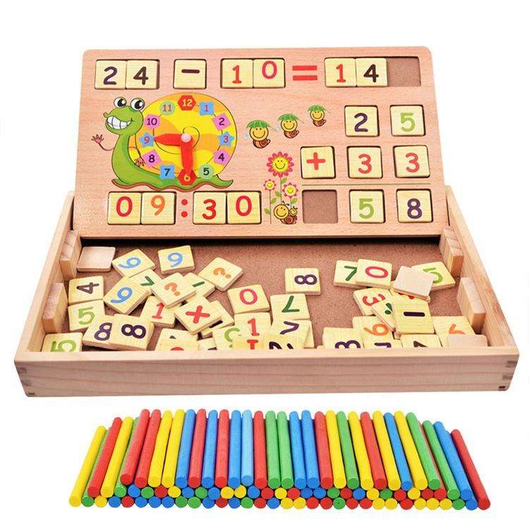 WANHUA montessori educational toys kids wood puzzle early education toys for boys