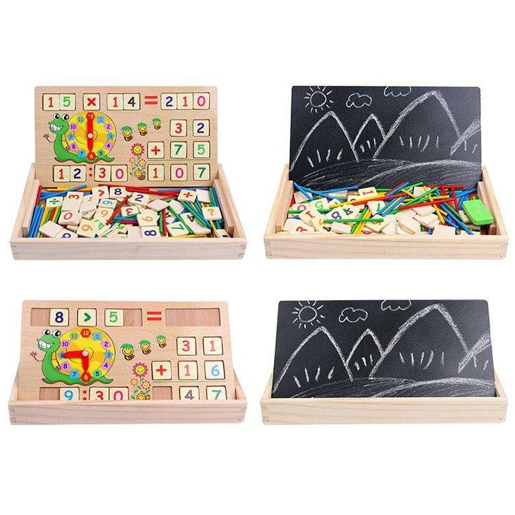 WANHUA montessori educational toys kids wood puzzle early education toys for boys
