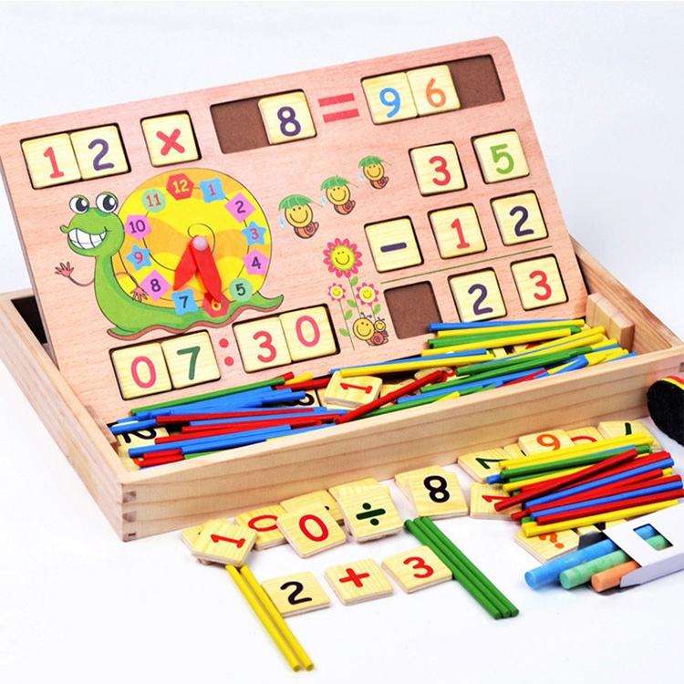 WANHUA montessori educational toys kids wood puzzle early education toys for boys