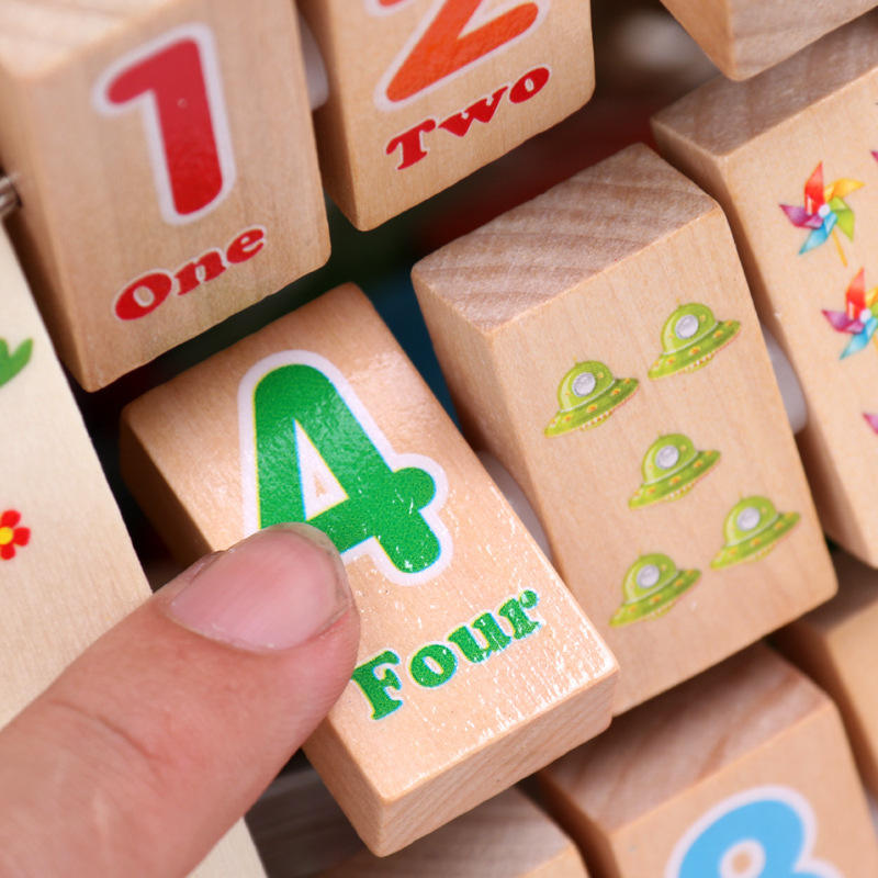 Funny Kid Favourite Wooden Educational Beads Maze Coaster Activity Cube Toys