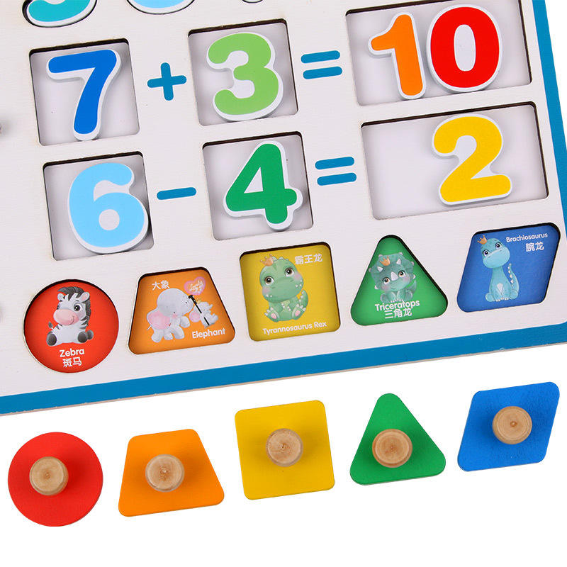 WANHUA custom wooden educational personalized baby busy board for kids