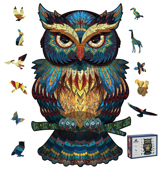 WANHUA montesori toys educational toys adult custom wooden jigsaw puzzle