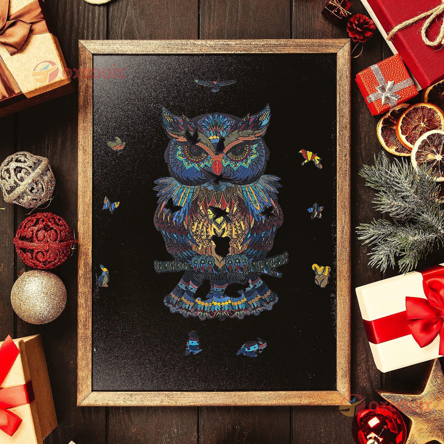 WANHUA montesori toys educational toys adult custom wooden jigsaw puzzle