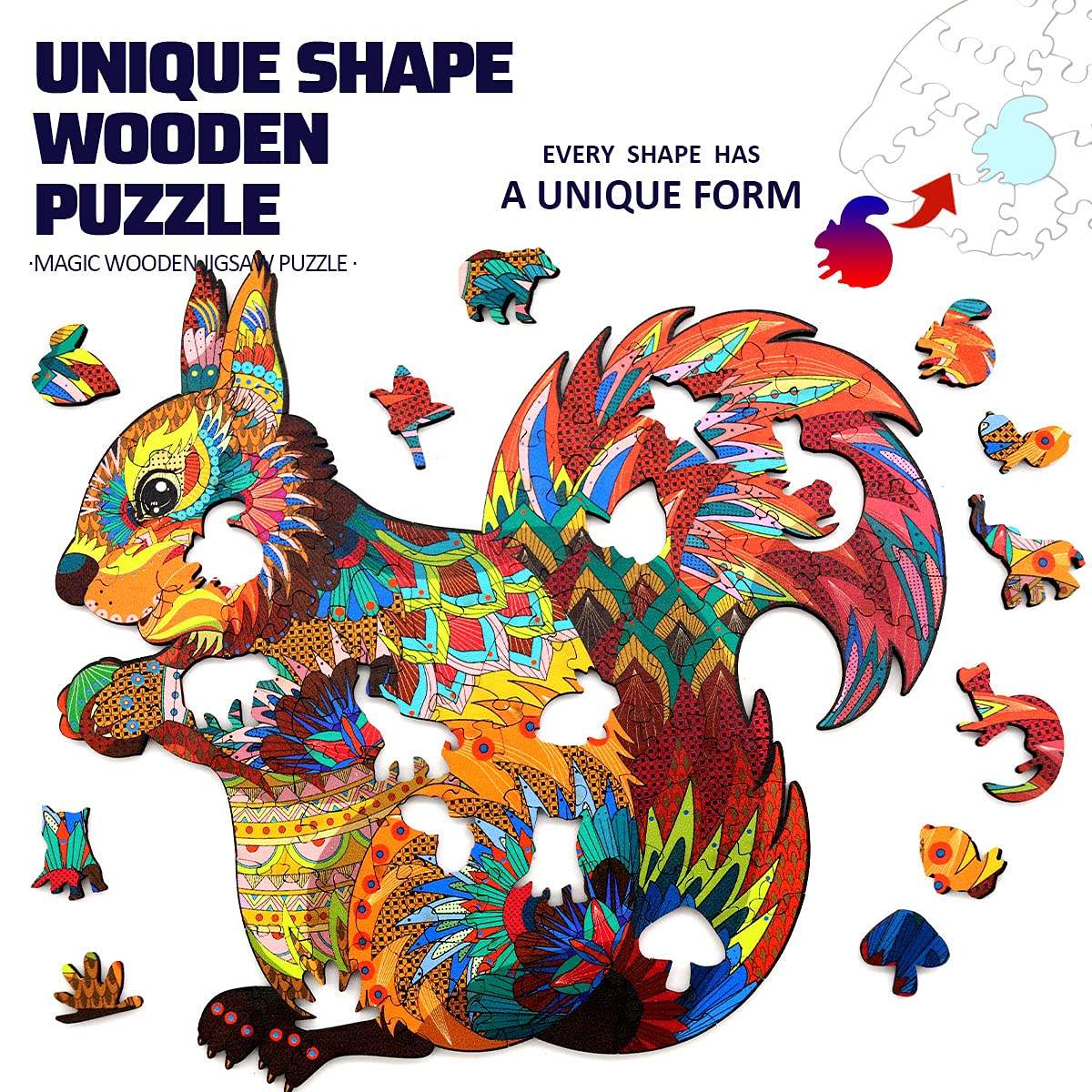 WAHUA custom jigsaw puzzle original diy 3d wooden puzzle for adult
