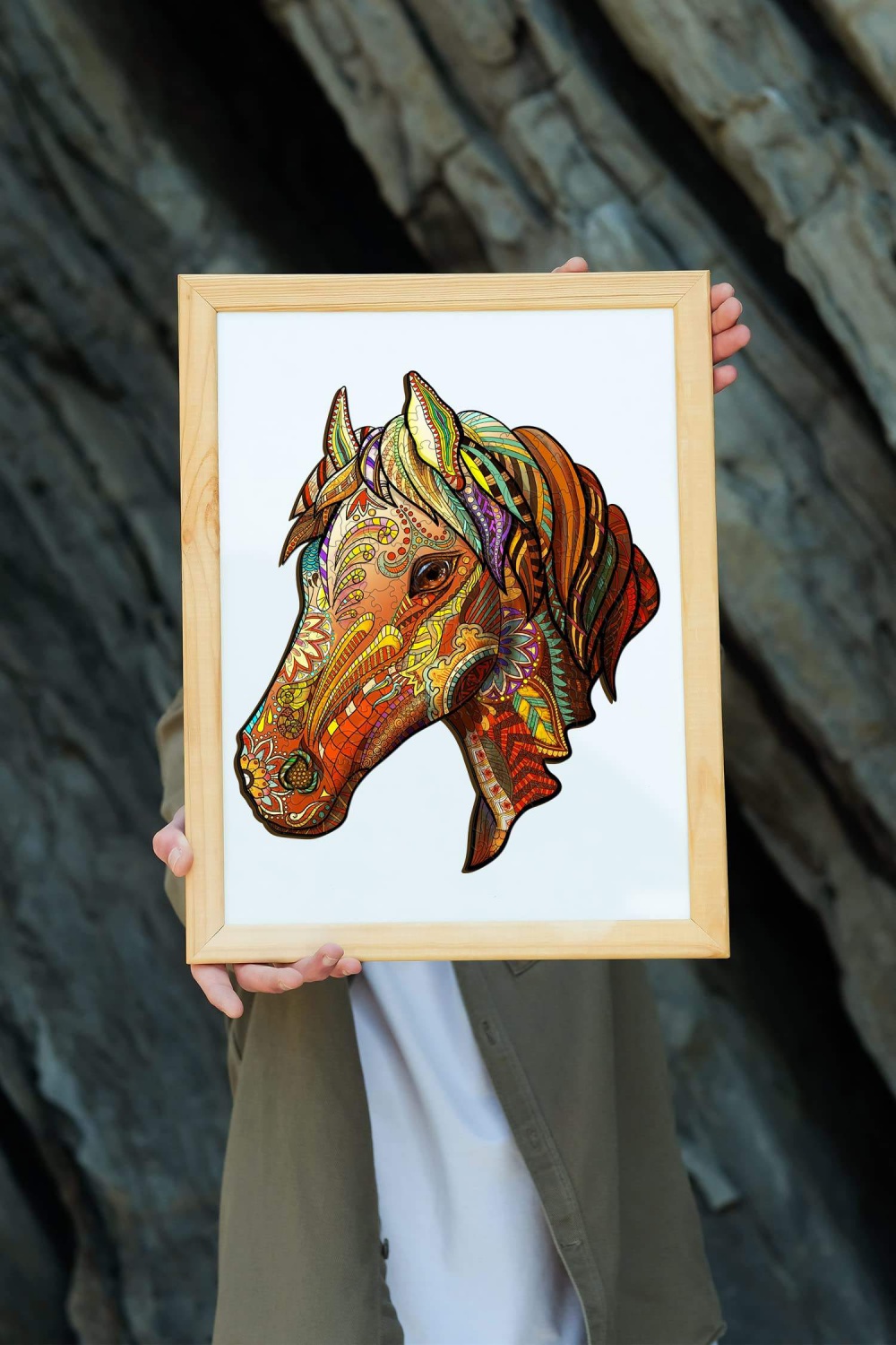 WANHUA high quality wooden custom 1000 pieces cartoon jigsaw puzzle