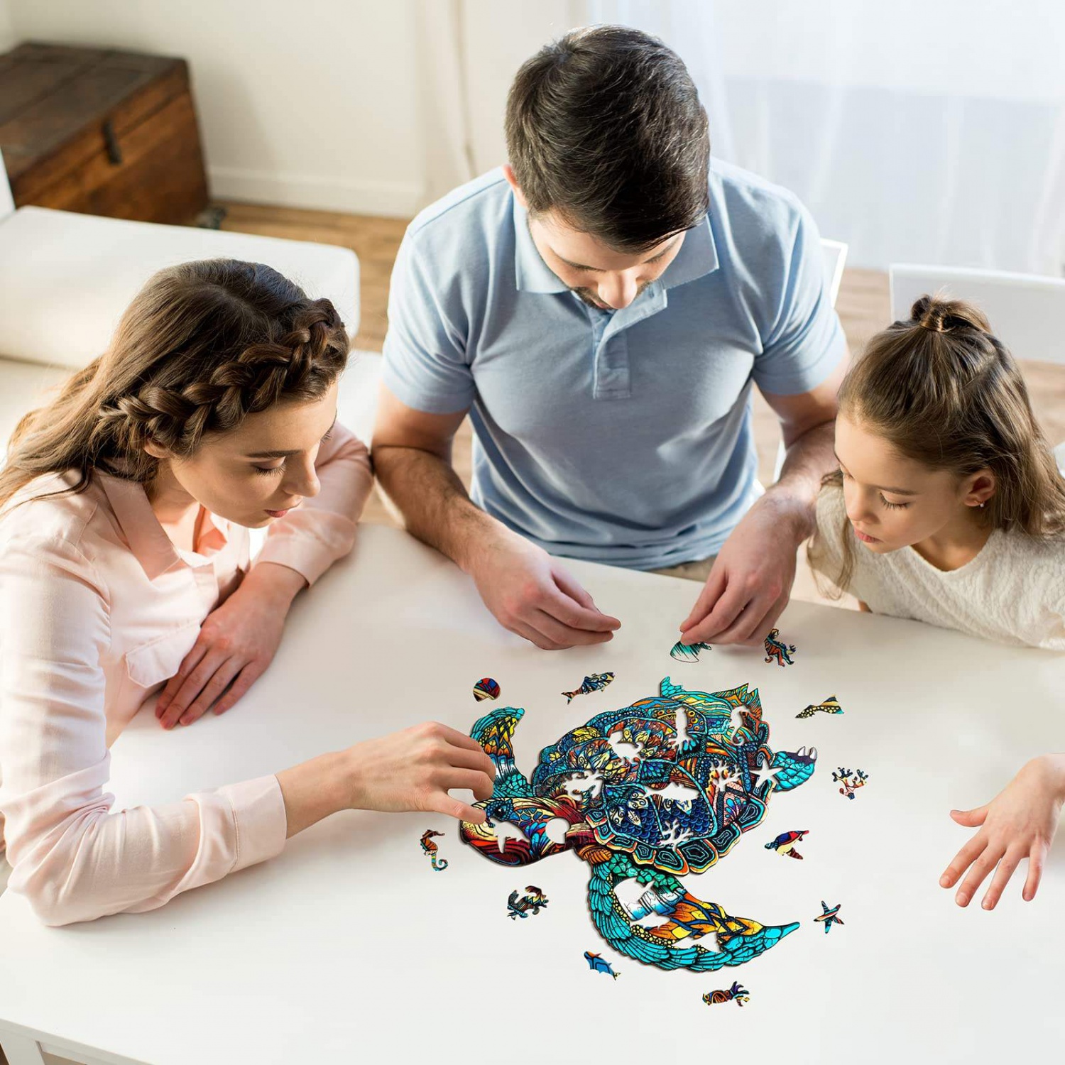 WANHUA high quality giant wooden animal jigsaw puzzles for adults