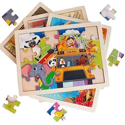 WANHUA wholesale custom wooden anime kids jigsaw puzzles for kids