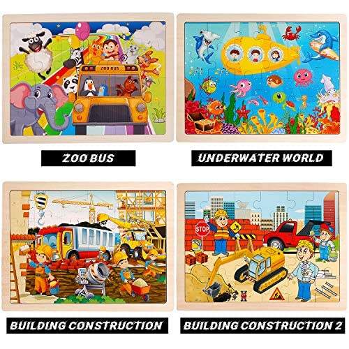 WANHUA wholesale custom wooden anime kids jigsaw puzzles for kids