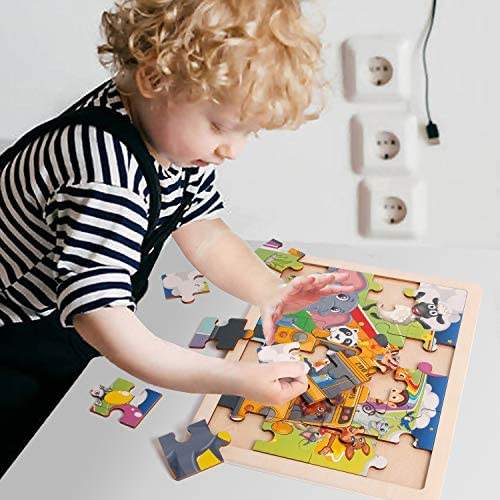 WANHUA wholesale custom wooden anime kids jigsaw puzzles for kids