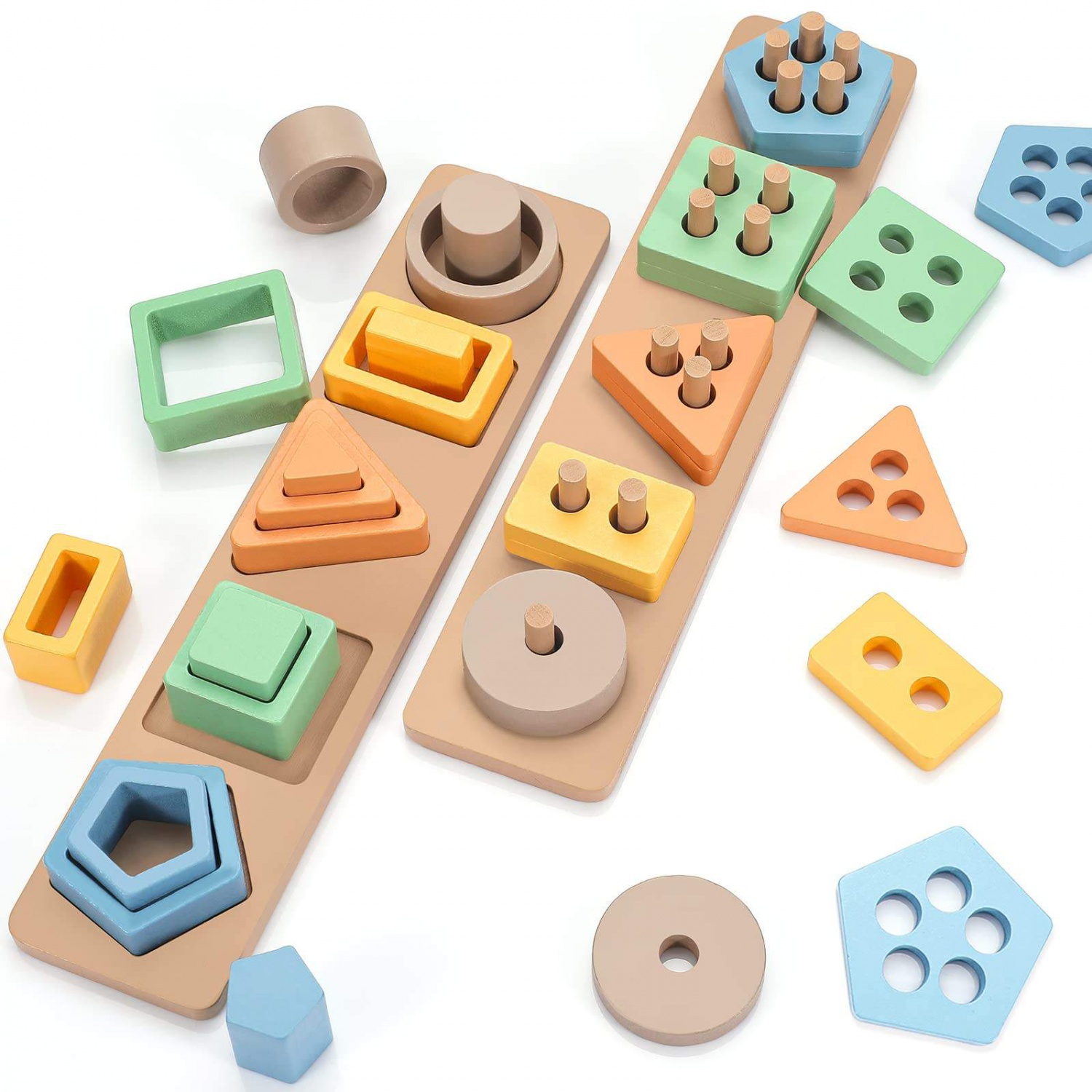 WANHUA wooden diy toys baby wood toys for kids educational