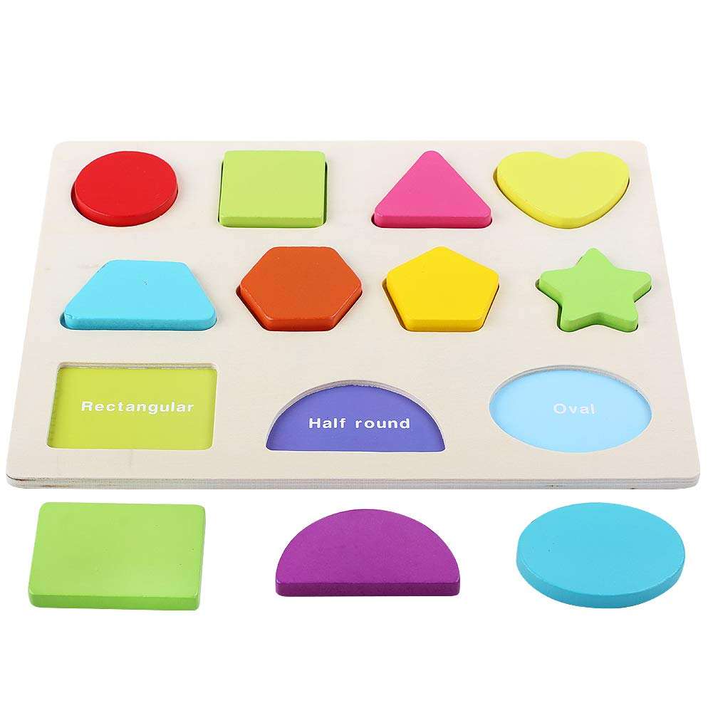 WANHUA montessori letter board custom toddler wooden puzzle jigsaw