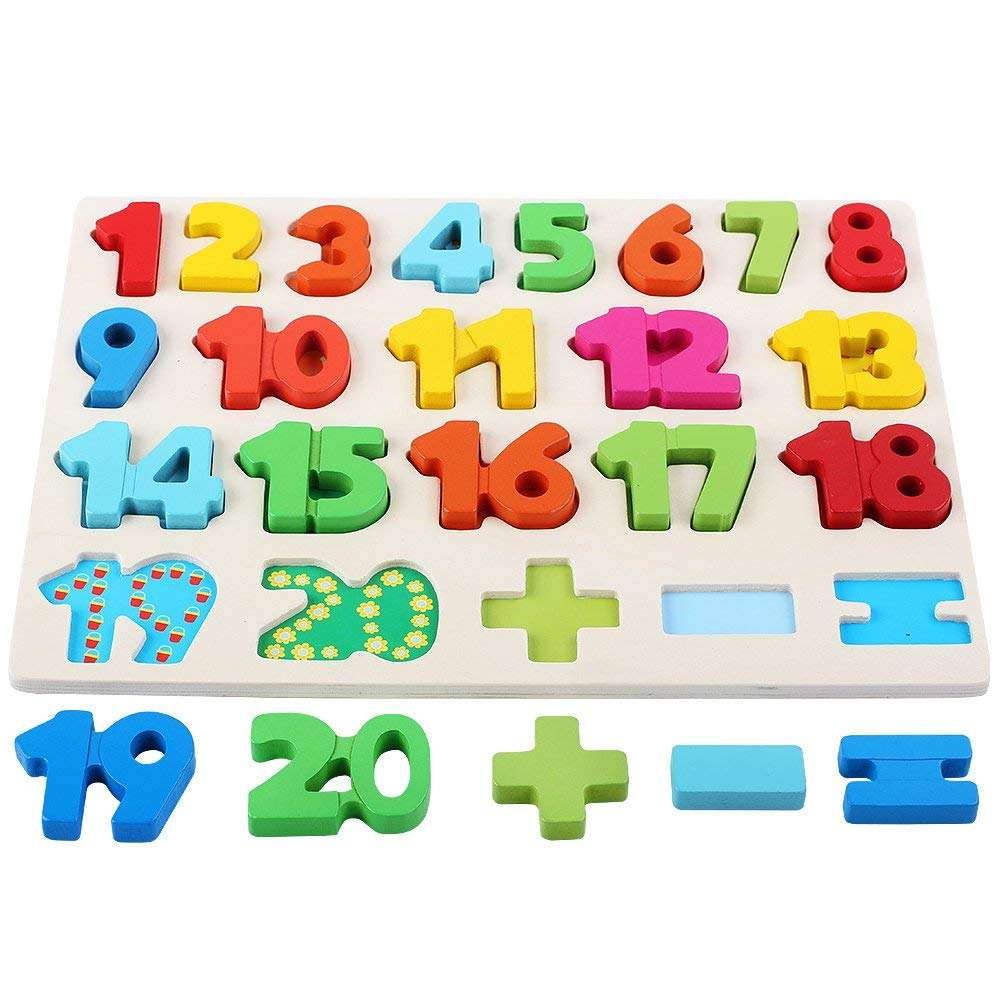 WANHUA montessori letter board custom toddler wooden puzzle jigsaw