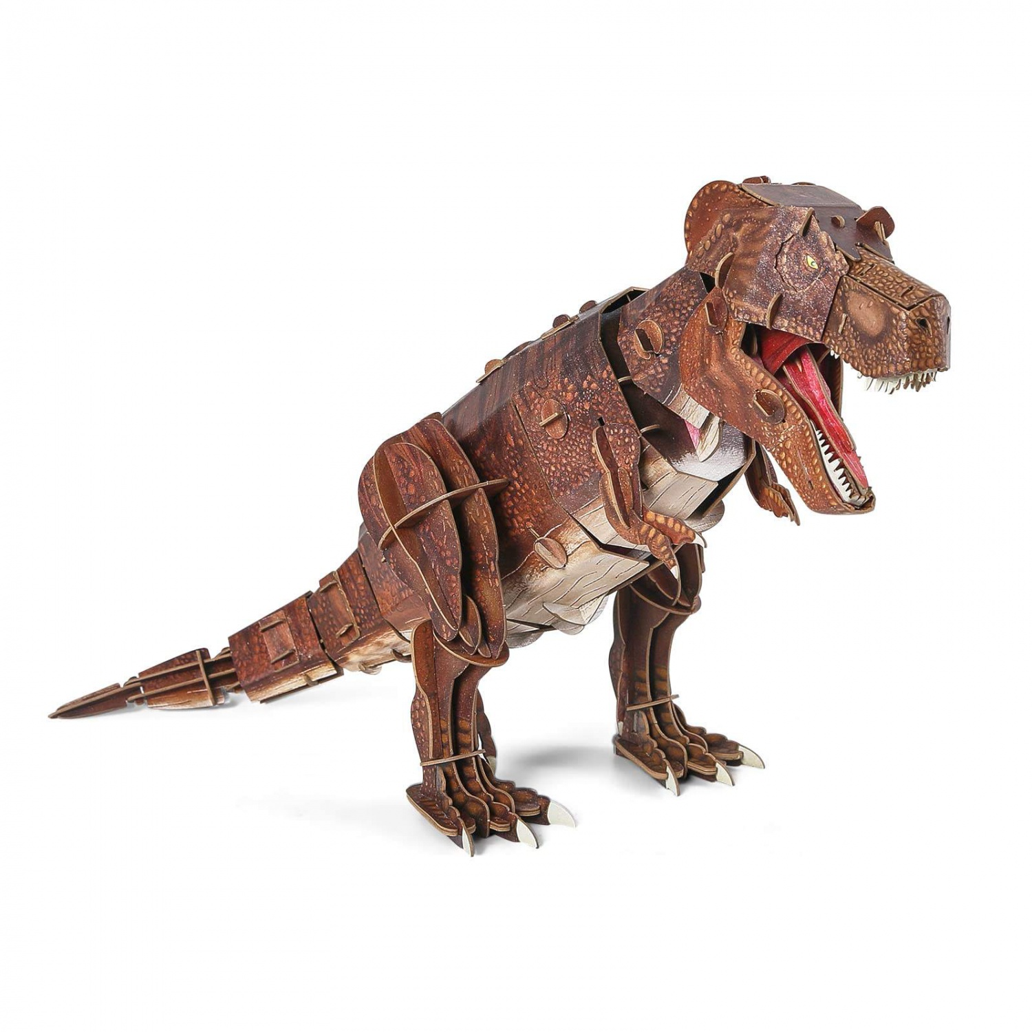 WANHUA montessori toddler 3d dinosaur custom wood puzzle for kids