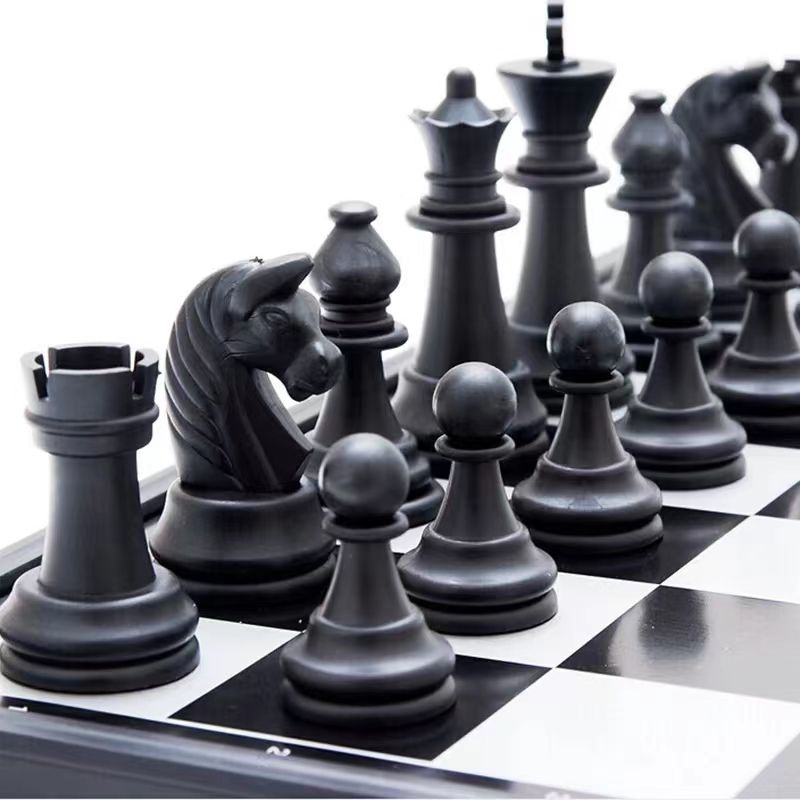 WANHUA professional magnetic foldable wooden child staunton tournament wooden chess board with drawers
