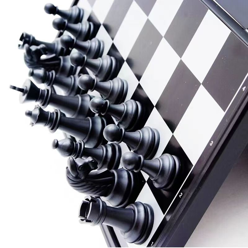 WANHUA professional magnetic foldable wooden child staunton tournament wooden chess board with drawers
