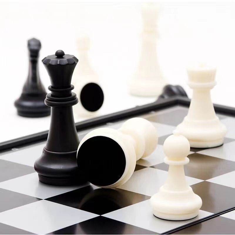 WANHUA professional magnetic foldable wooden child staunton tournament wooden chess board with drawers