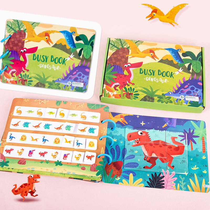 Wanhua Cpc High Quality Autism Preschool Toddler Quiet Book Montessori Felt Busy Book For Kids