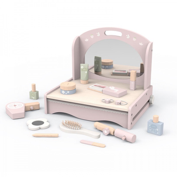 WANHUA high quality non toxic montessori early education kids make up wooden toys for children