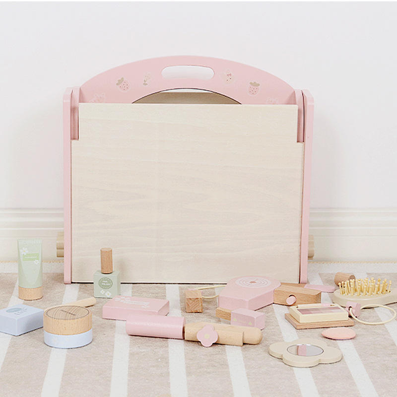 WANHUA high quality non toxic montessori early education kids make up wooden toys for children