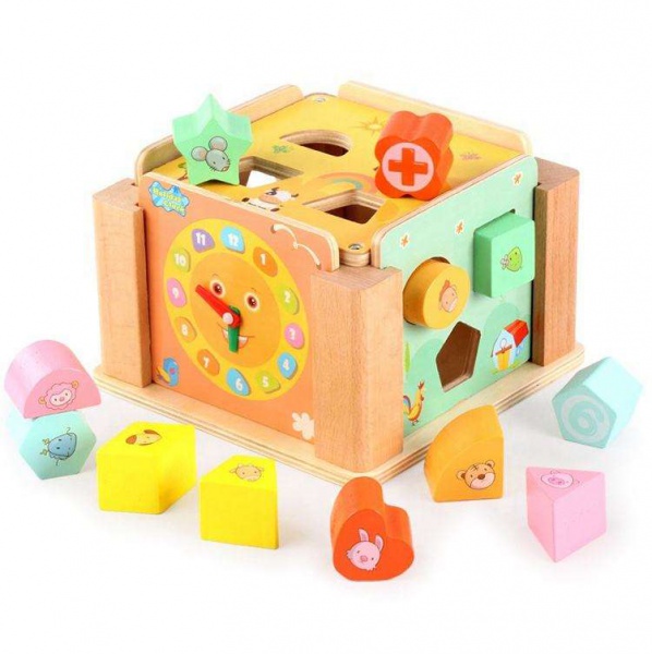WANHUA montessori cubes toys Wooden Alphabet Blocks Stacking montessori toys for baby